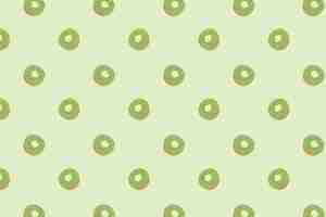 Free vector vector seamless kiwi pattern pastel background