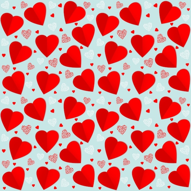 Vector seamless pattern background. Valentine's day. Elegant pattern for your tender design.