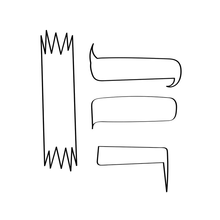 Free Vector vector of speech bubbles collection