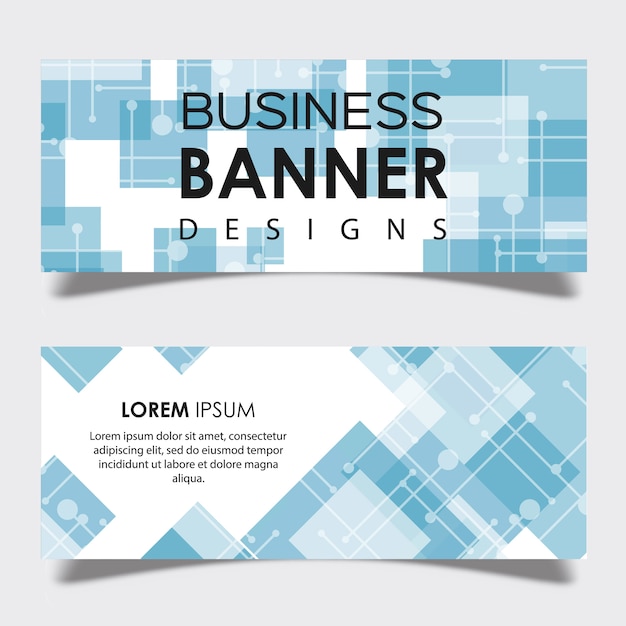 Vector Square Banner Design