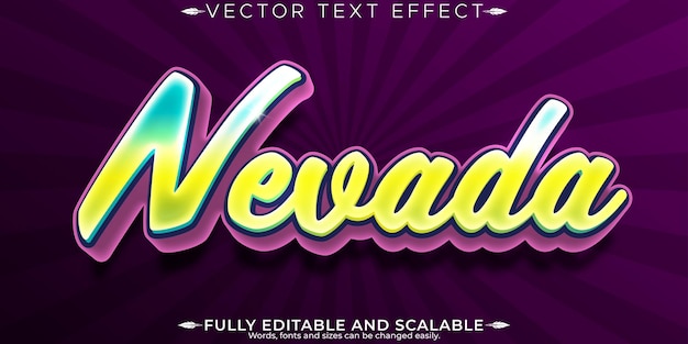 Free vector vector text effect editable text and graphic design customizable font style