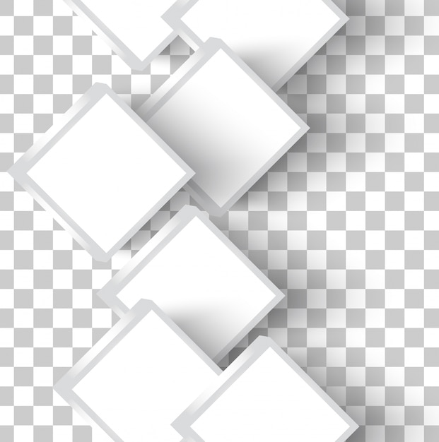 Free vector vector white squares