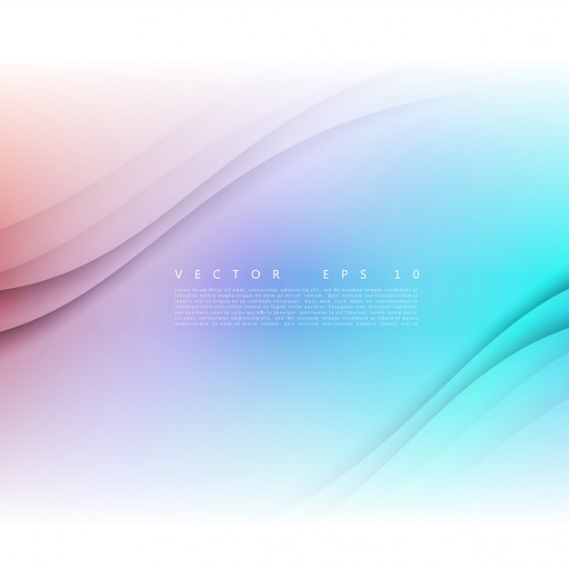 Free vector vector white of wavy banner.