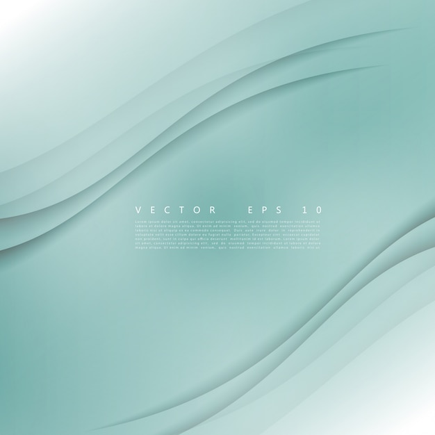 Free vector vector white of wavy banner.