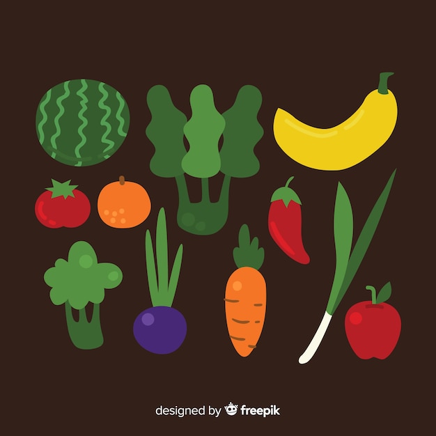 Vegetables and fruits