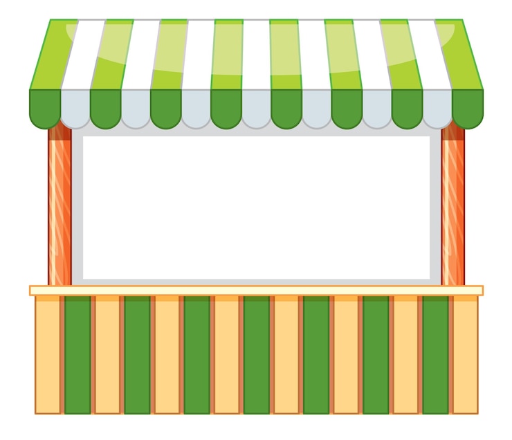Free Vector vendor boot design with green and white color