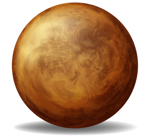 Free vector venus sphere