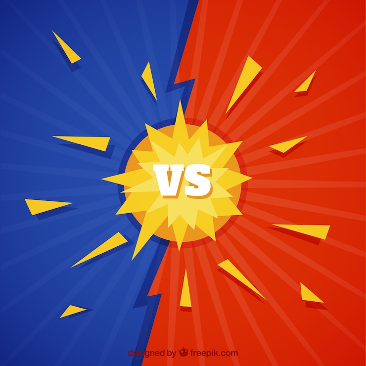 Free Vector versus background with flat triangles