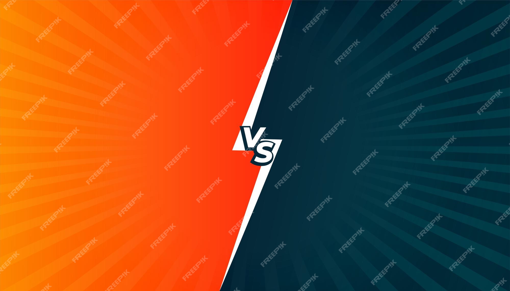 Versus battle screen 962859 Vector Art at Vecteezy