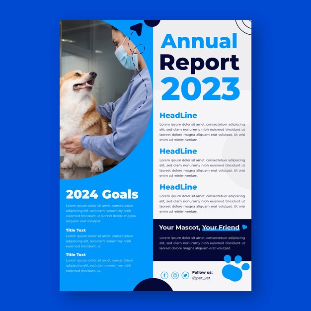veterinary clinic annual report template