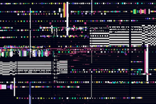 Vettore gratuito sfondo effetto vhs