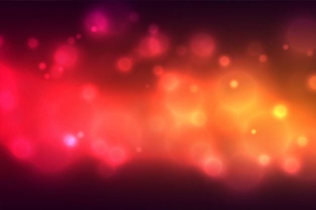 Vibrant bokeh sparkle light effect design