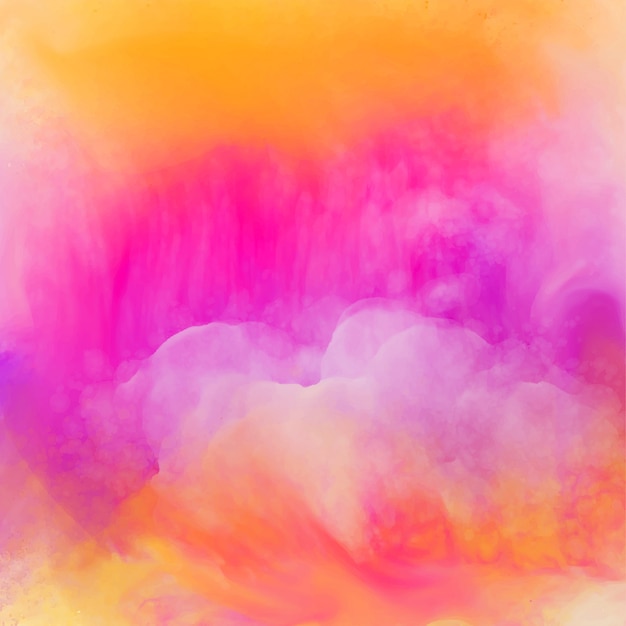 Vibrant bright watercolor texture background