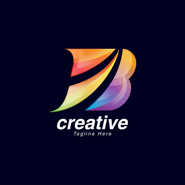 Download Free Vibrant Creative Letter B Logo Design Template Premium Vector Use our free logo maker to create a logo and build your brand. Put your logo on business cards, promotional products, or your website for brand visibility.