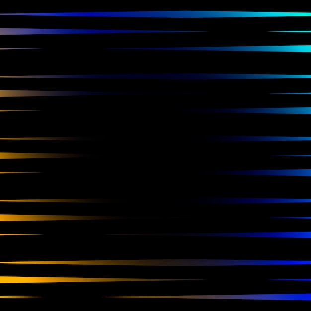 Free vector vibrant lines on black background vector