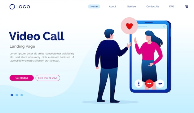 Download Free Video Call Landing Page Website Illustration Premium Vector Use our free logo maker to create a logo and build your brand. Put your logo on business cards, promotional products, or your website for brand visibility.