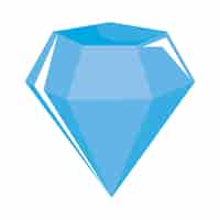 Free vector video game gemstone