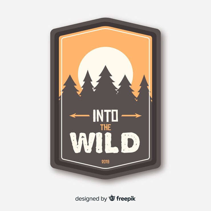 Free Vector vintage adventure logo 
