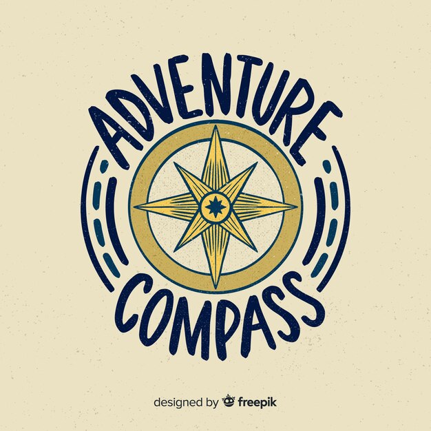 Vintage adventure logo