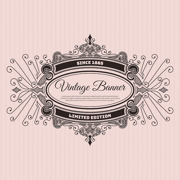 Vintage background design