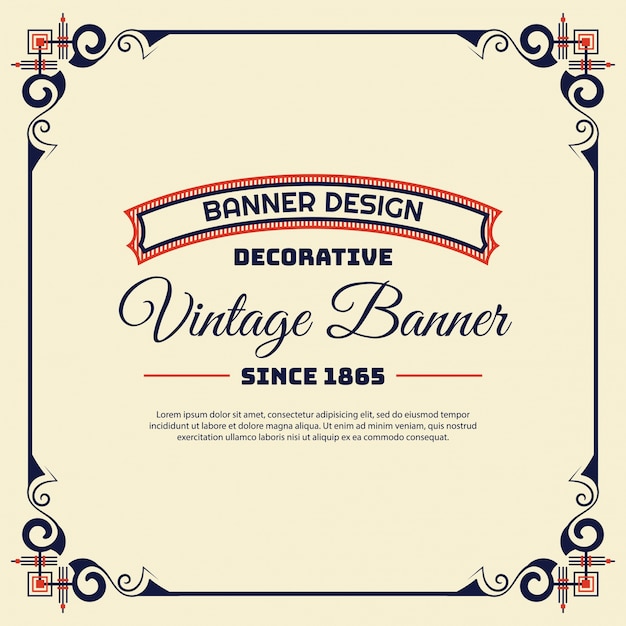 Free vector vintage background design