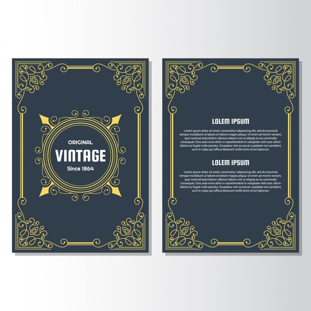 Vintage background Design