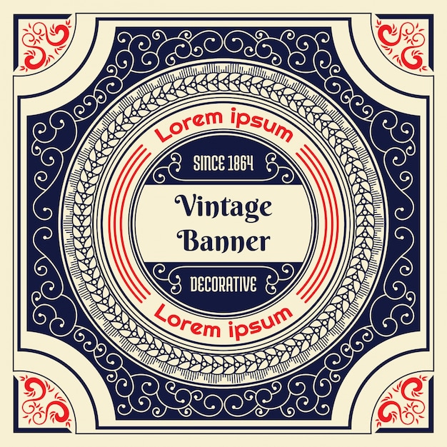 Vintage background design