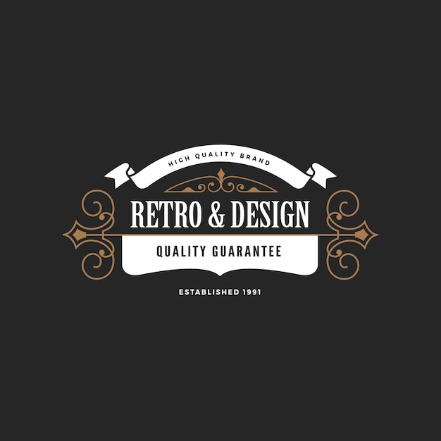 Vintage Badge Logo