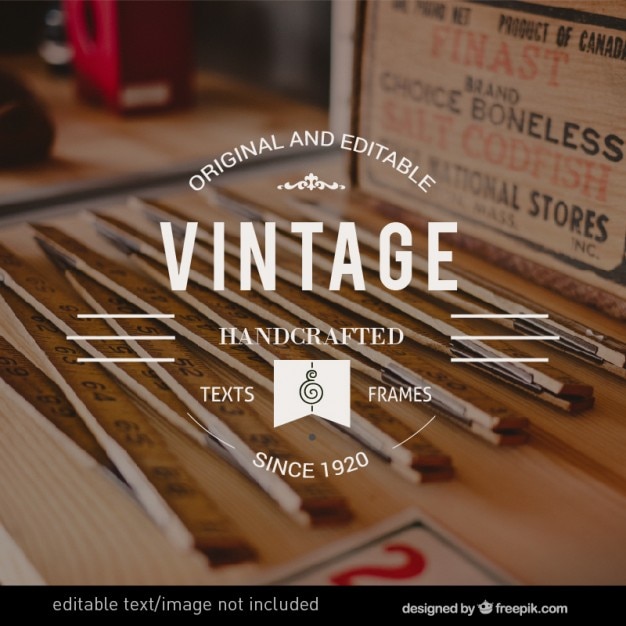 Free vector vintage badge