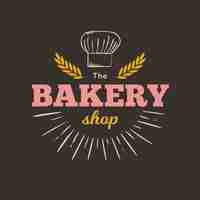 Free vector vintage bakery logo