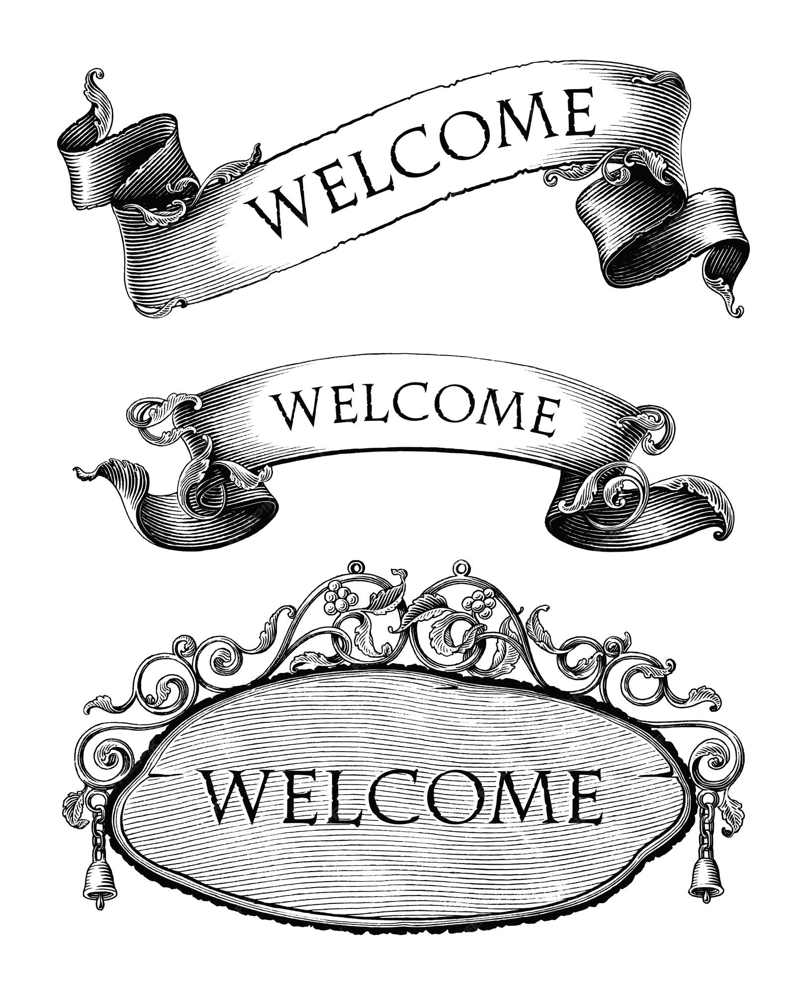 free-vector-vintage-banner-hand-draw-engraving-black-and-white-clipart