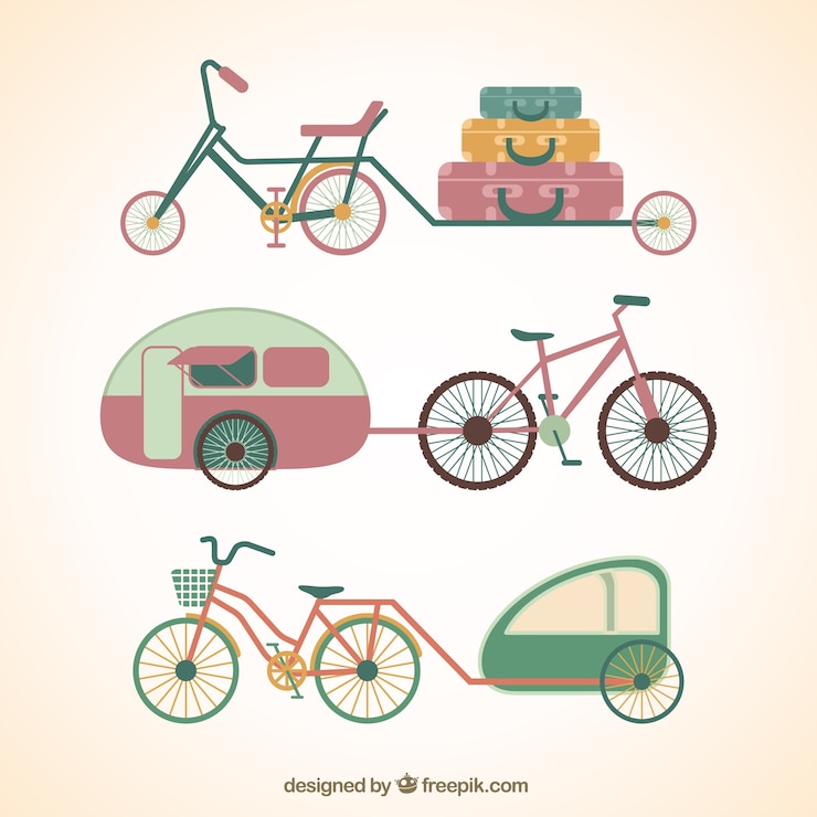 無料Vector ヴィンテージ自転車