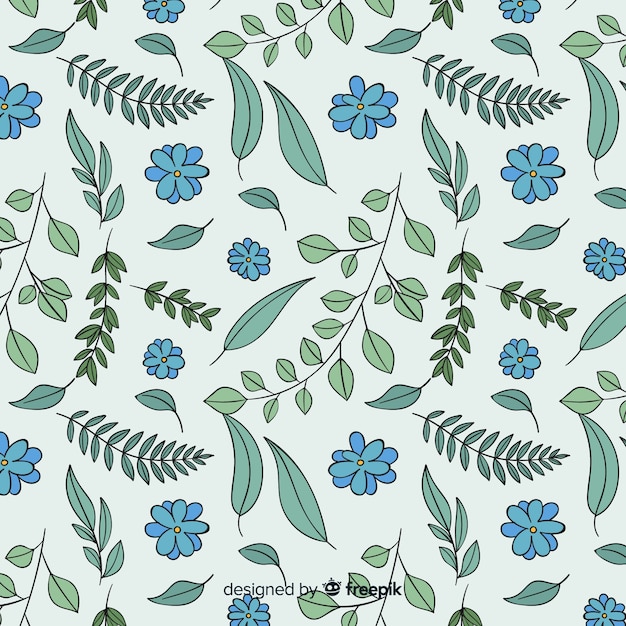 Vintage botanical pattern