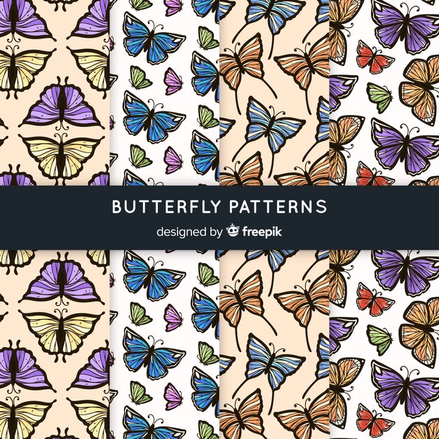 빈티지 나비 패턴 컬렉션