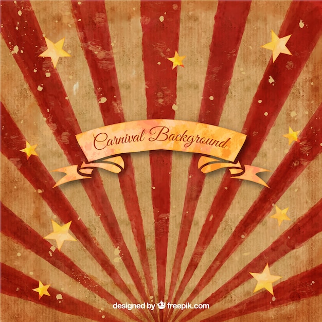 Free Vintage Carnival Background Vector Template – Download Free Vector