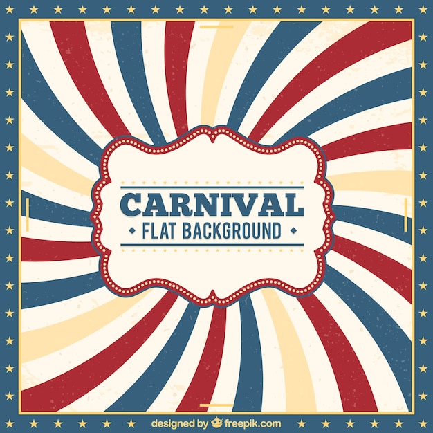 Free vector vintage carnival background