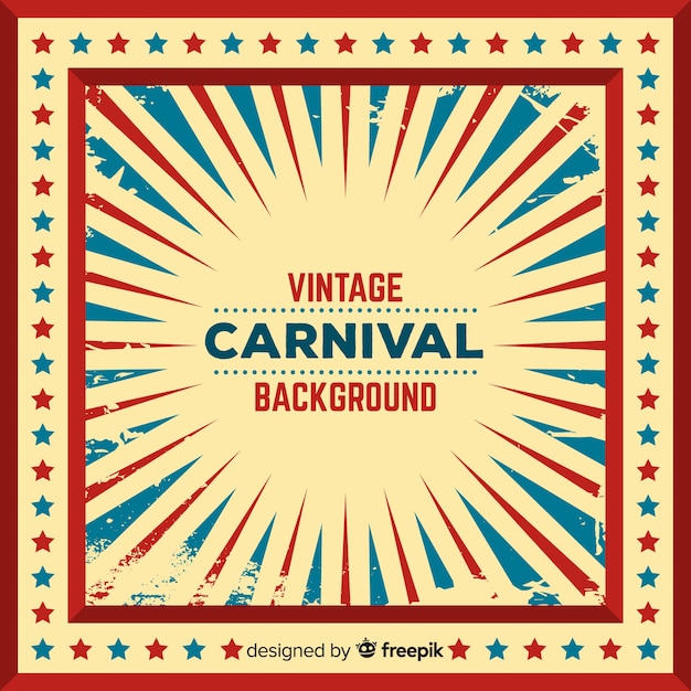 Free vector vintage carnival background