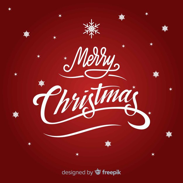 ヴィンテージクリスマスレタリングの背景