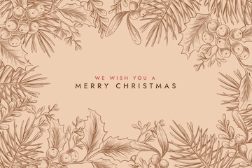 Beautiful Vintage Christmas Background Images for Your Festive Needs, HD Quality