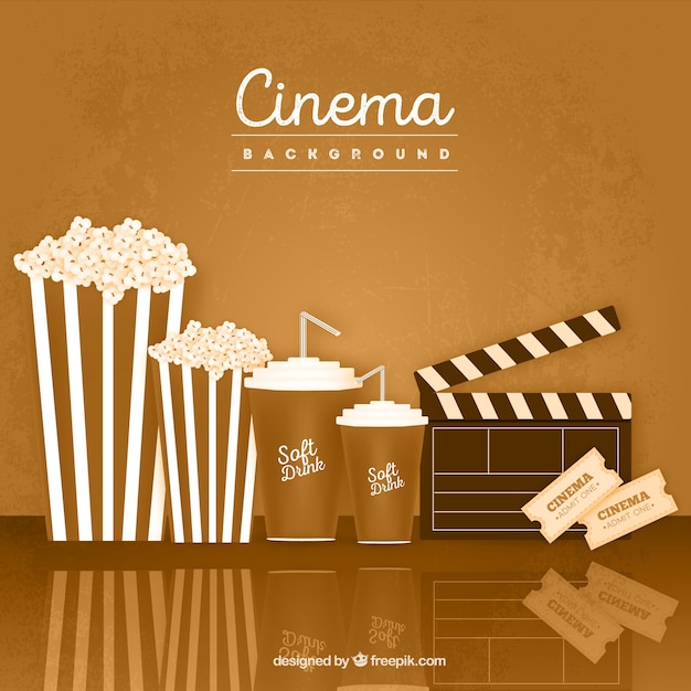 Cinema vintage background