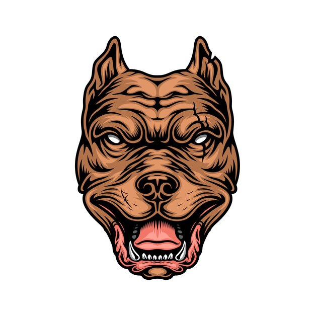 free pitbull vectors 500 images in ai