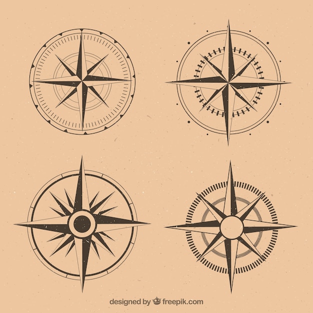 Vintage compass collection