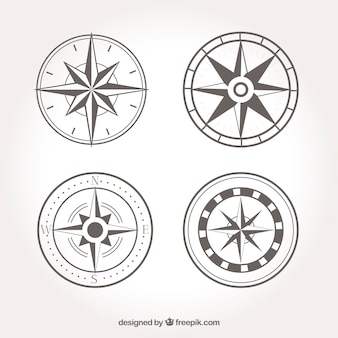 Vintage compass collection