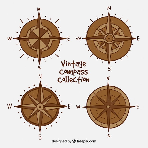 Vintage compass collection