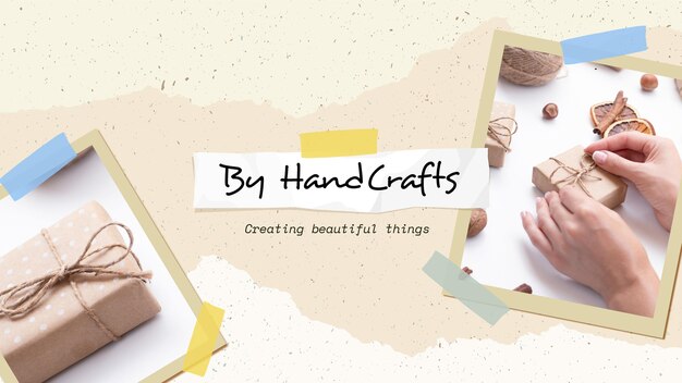 Vintage craft youtube channel art