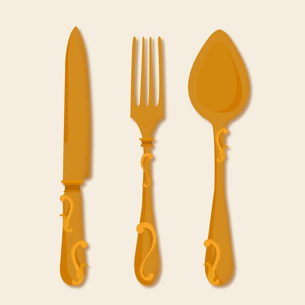 Vintage cutlery set