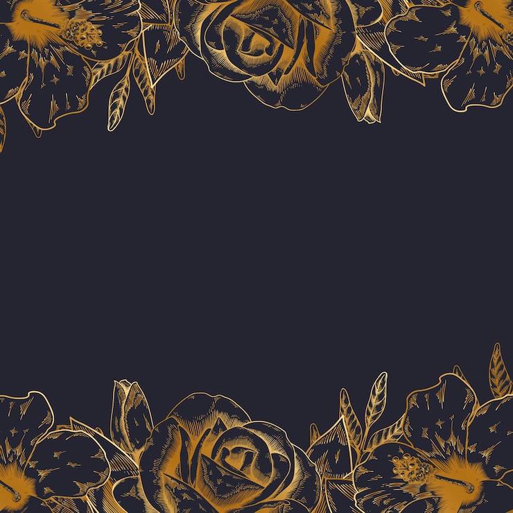 Free Vector vintage floral background