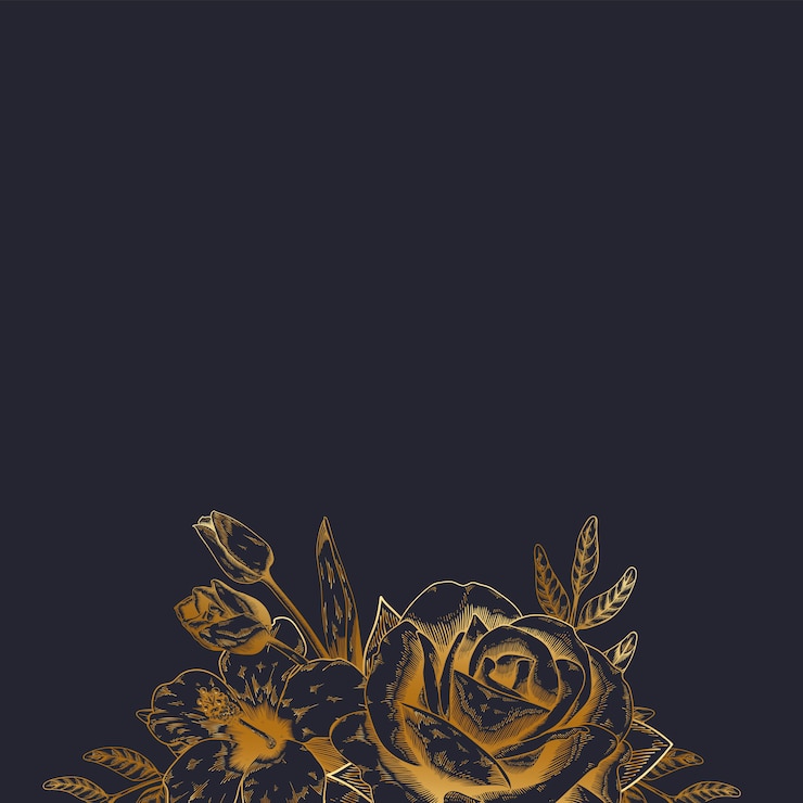 Free Vector vintage floral background