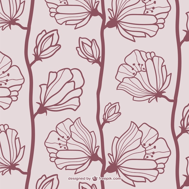 Vintage floral pattern