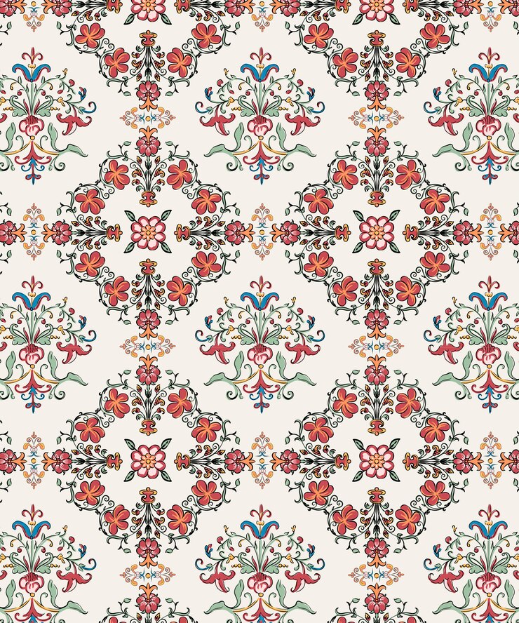 Free Vector vintage flourish patterns
